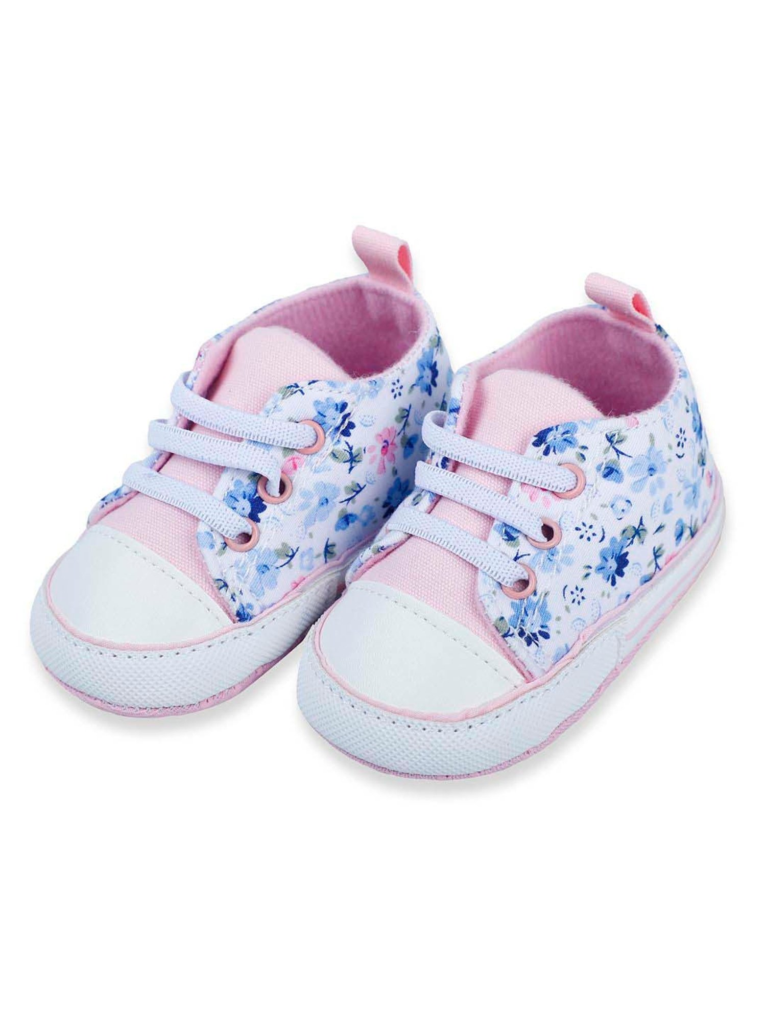 Baby Moo Kids Pink & Blue Casual Booties
