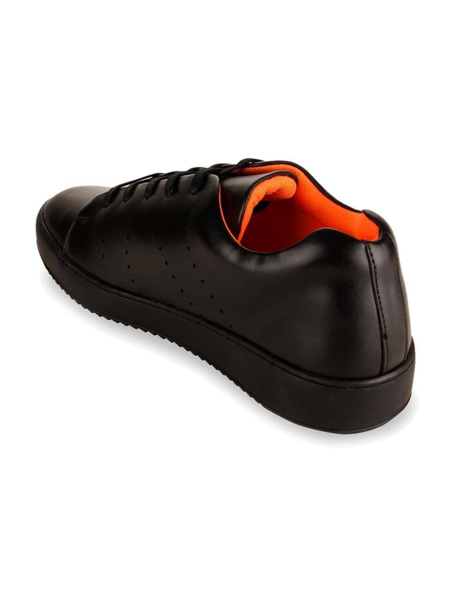 Regal Men's Pitch Black Casual Sneakers