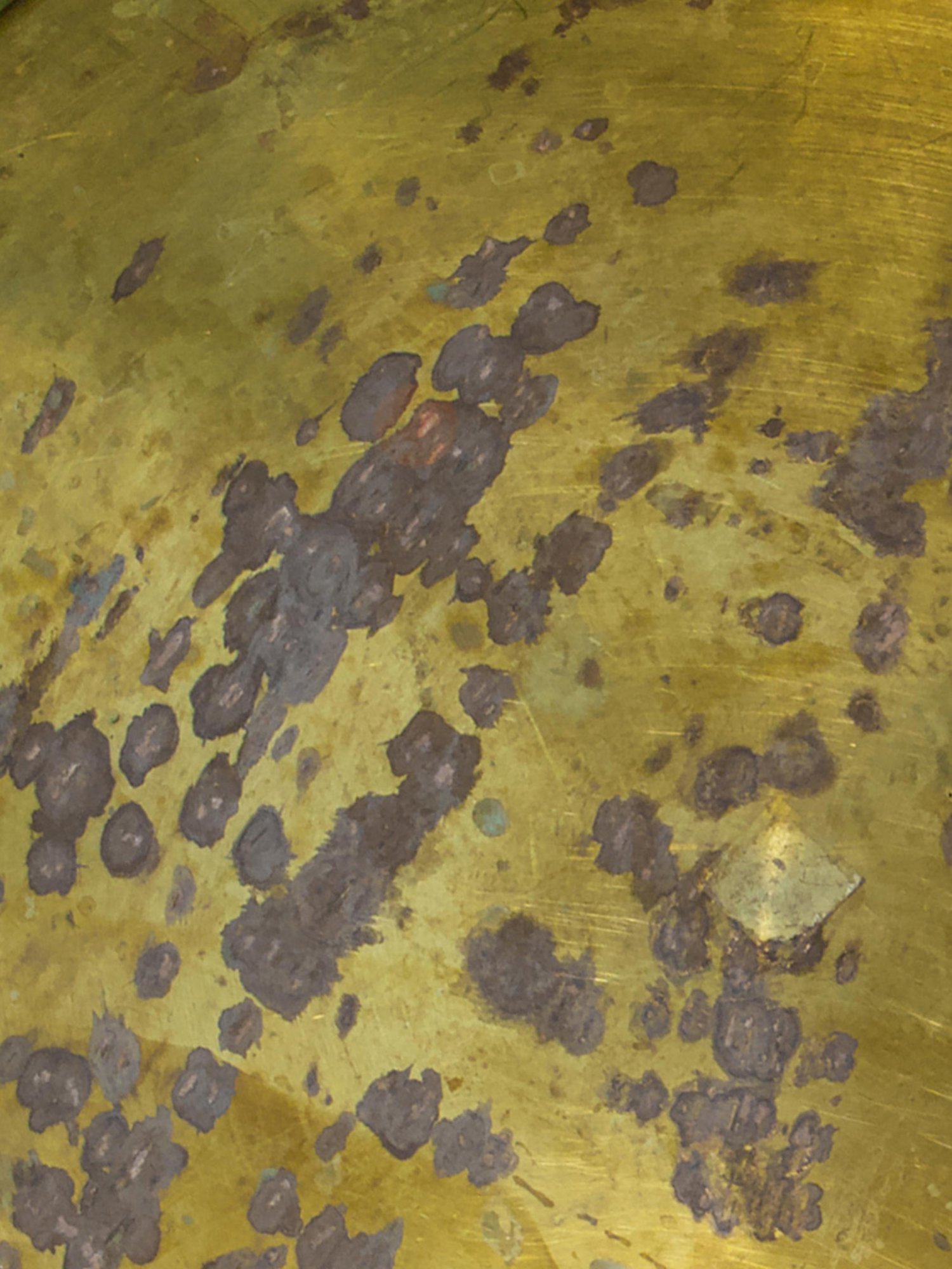 Ambi Handcrafted Timeless Brass Vintage Thali