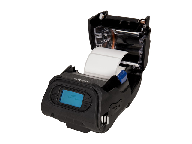 CITIZEN CMP-25L 2" Rugged Mobile Direct Thermal Receipt and Label Printer, 203 dpi, Serial, USB, WiFi 2.4 GHz, ZPL-II - CMP-25WFUZL
