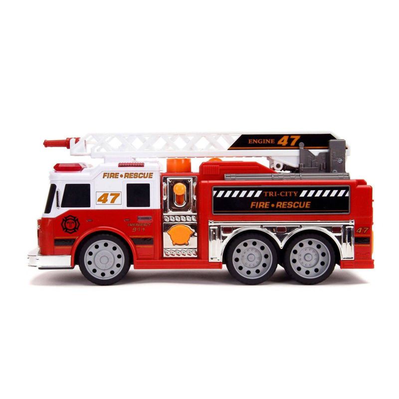 Jada Toys Hero Patrol Fire Truck Lights & Sound Vehicle 15"