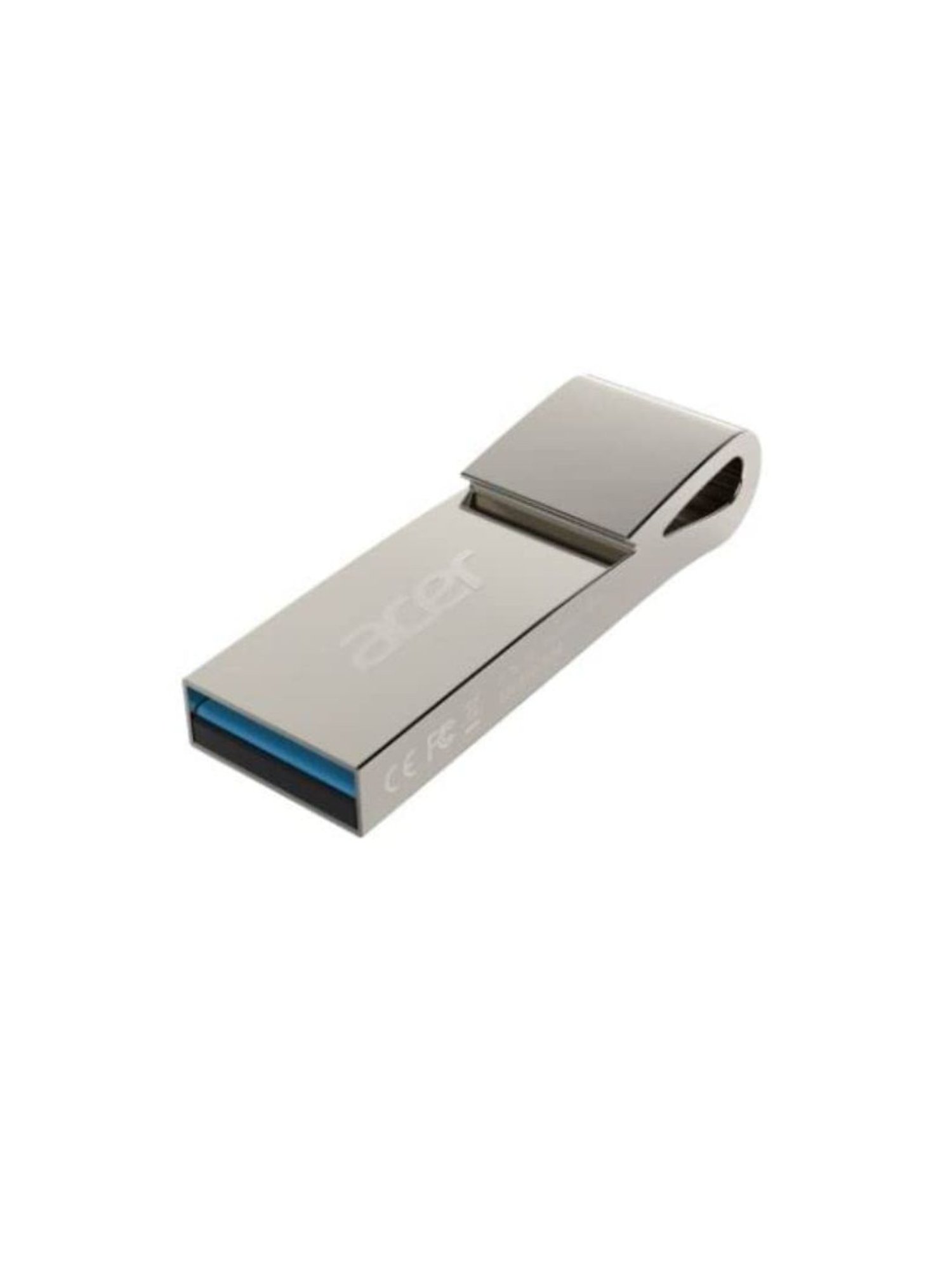 Acer 64 GB UF200 USB 2.0 Flash Drive-Metal (Silver)