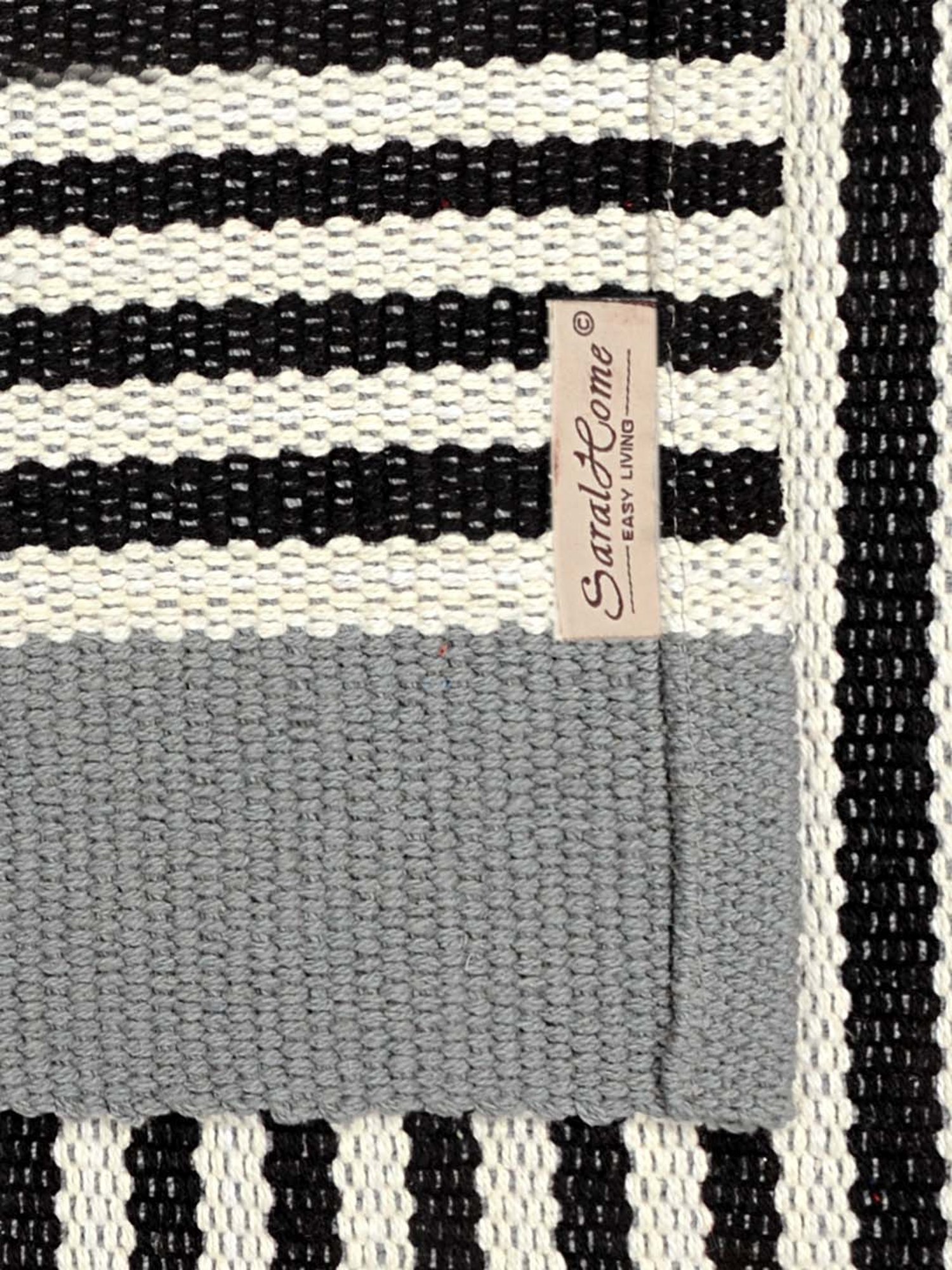 Saral Home Grey Multipurpose Runner - Set of 1