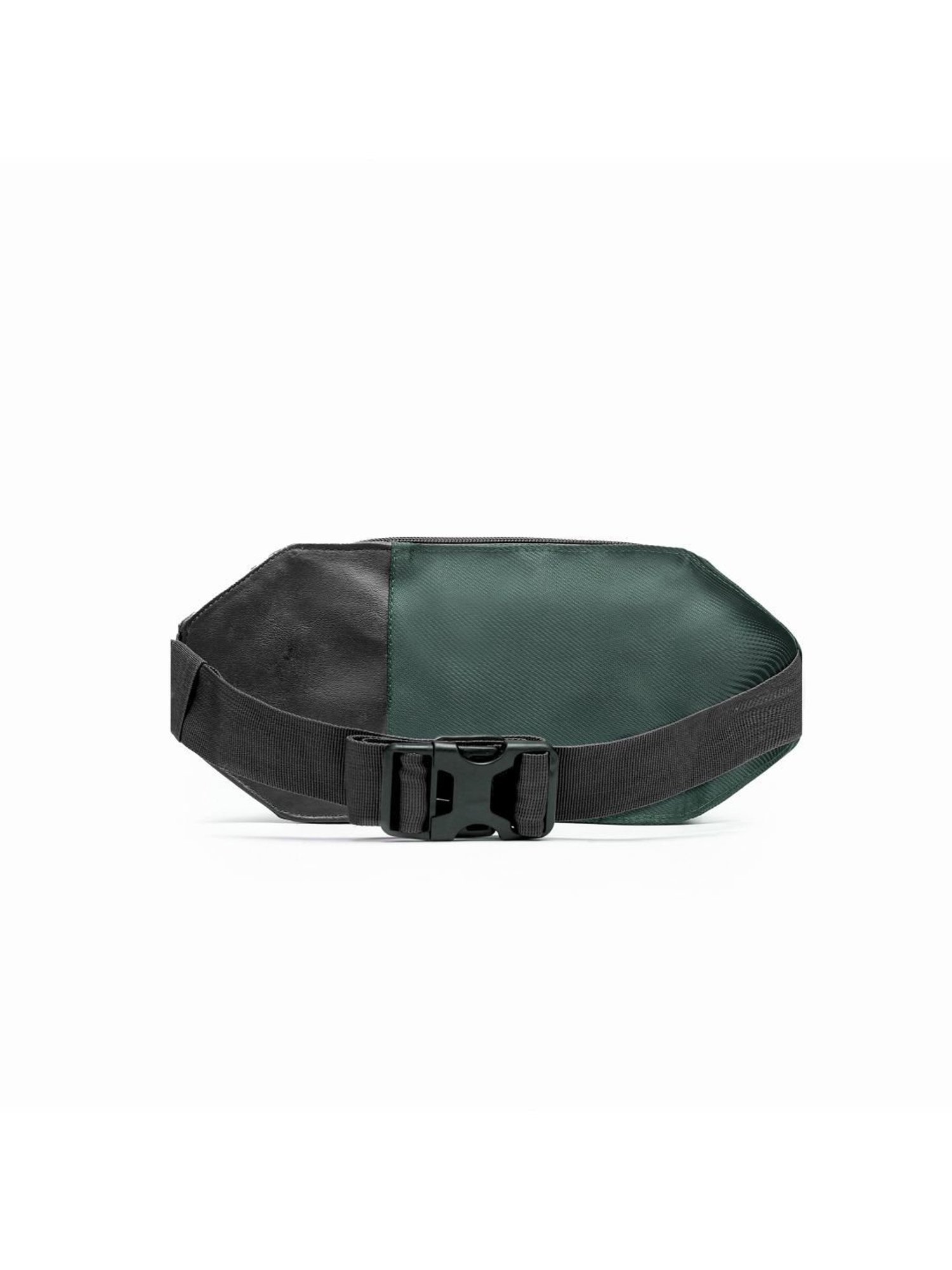 Assembly Green Color Block Waist Pouch