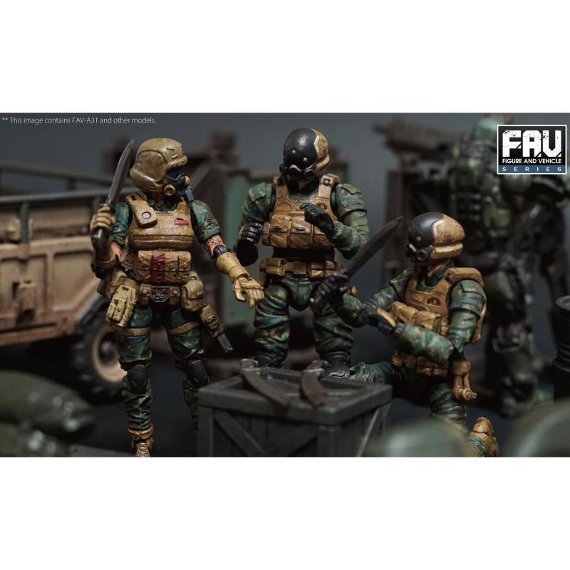 FAV-A31 Osprey Commando 1:18 Scale | Acid Rain Fav Action figures