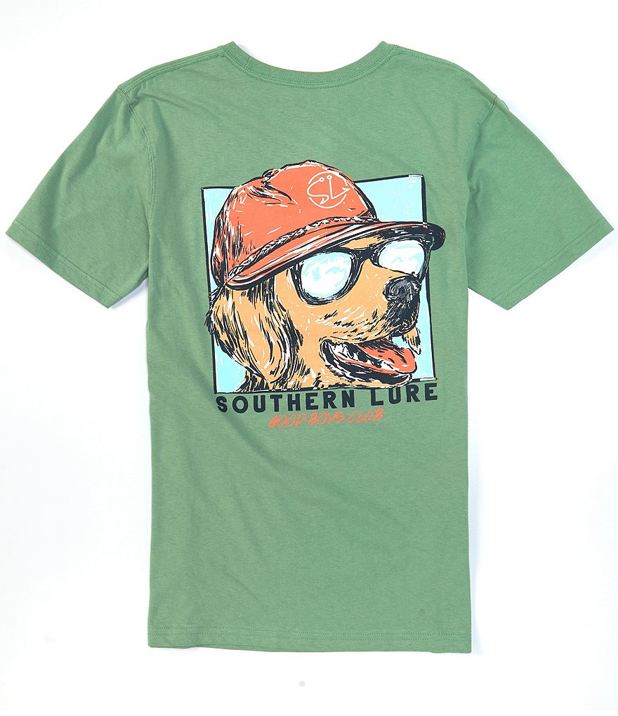 Southern Lure Short-Sleeve Good Boys Club Graphic Pocket Tee