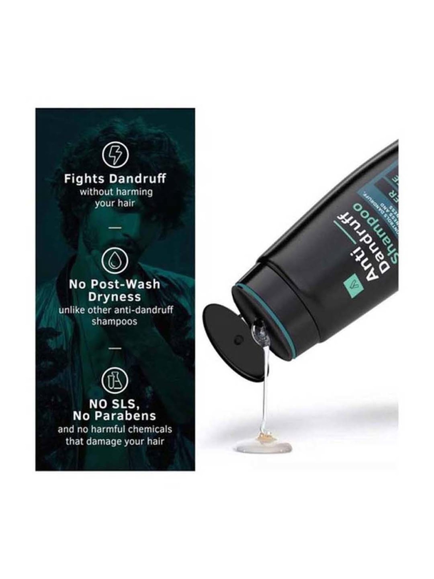 Ustraa Anti Dandruff Shampoo & Hair Wax Strong Hold