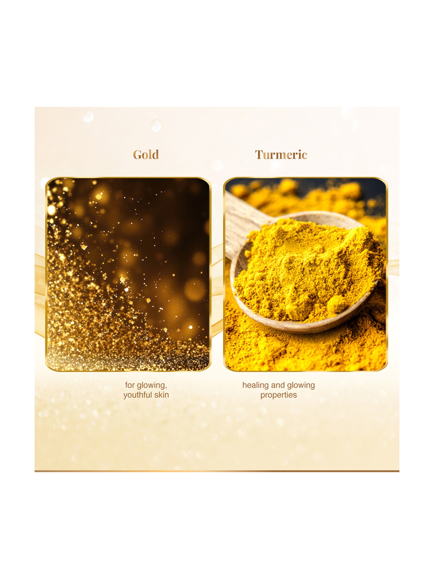 VLCC Papaya Fruit Facial Kit & Insta Glow Gold Bleach Combo