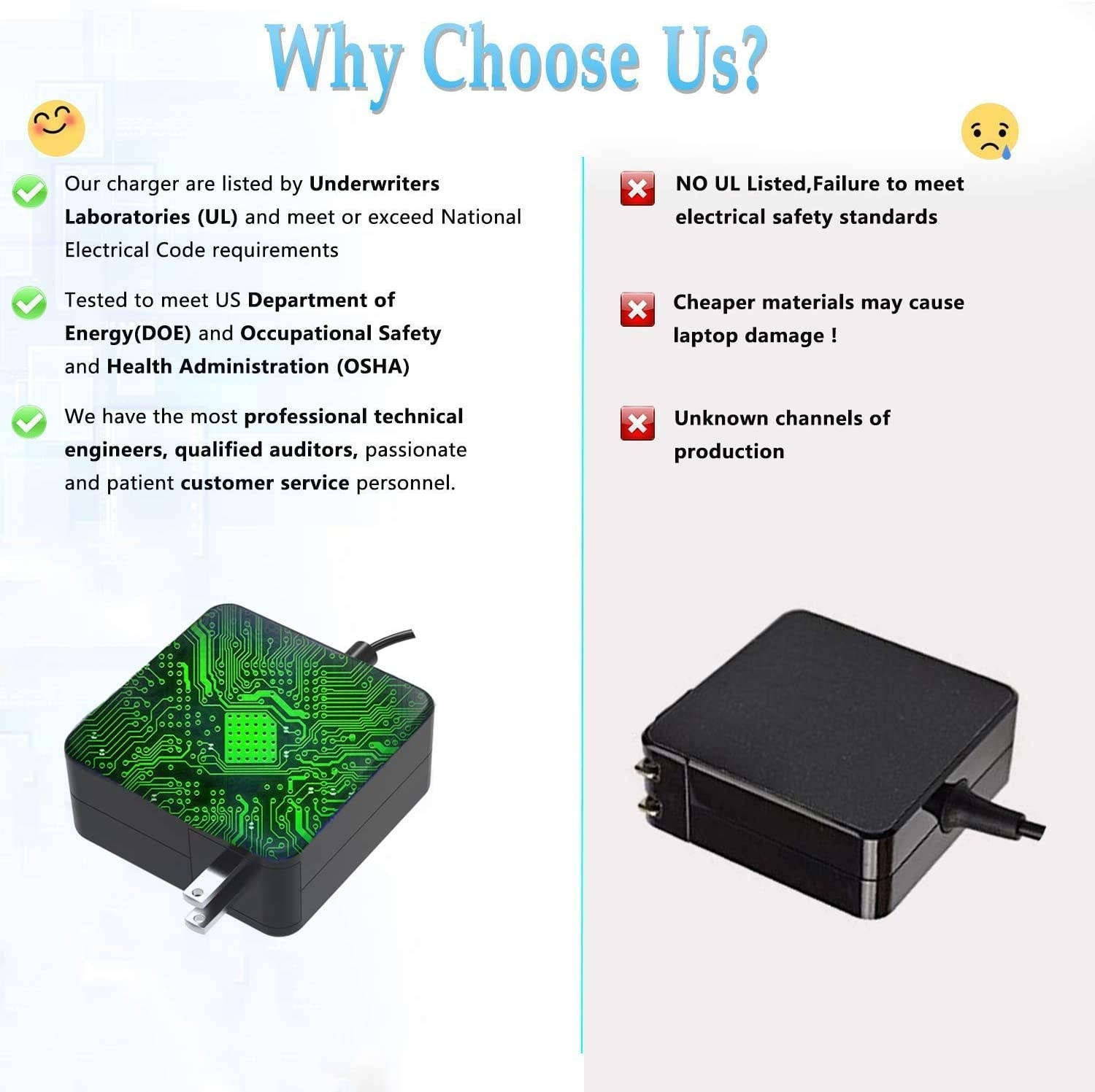 45W AC Charger Fit for Lenovo IdeaPad 100S-14IBR 100S-14IBY 100S-14 Model 80R9 80R90004US 80R9005JUS 80R9005KUS 80R90073US Laptop Power Supply Adapter Cord