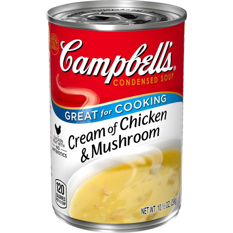 Campbell's Condensed Cream of Chicken & Mushroom Soup 10.5oz