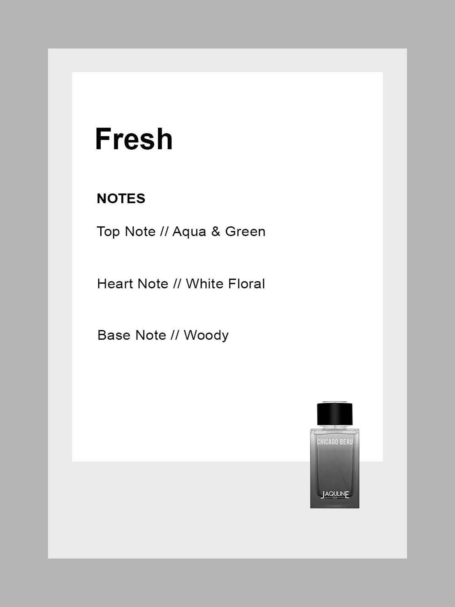 Jaquline USA Chicago Beau EDP - 100 ml