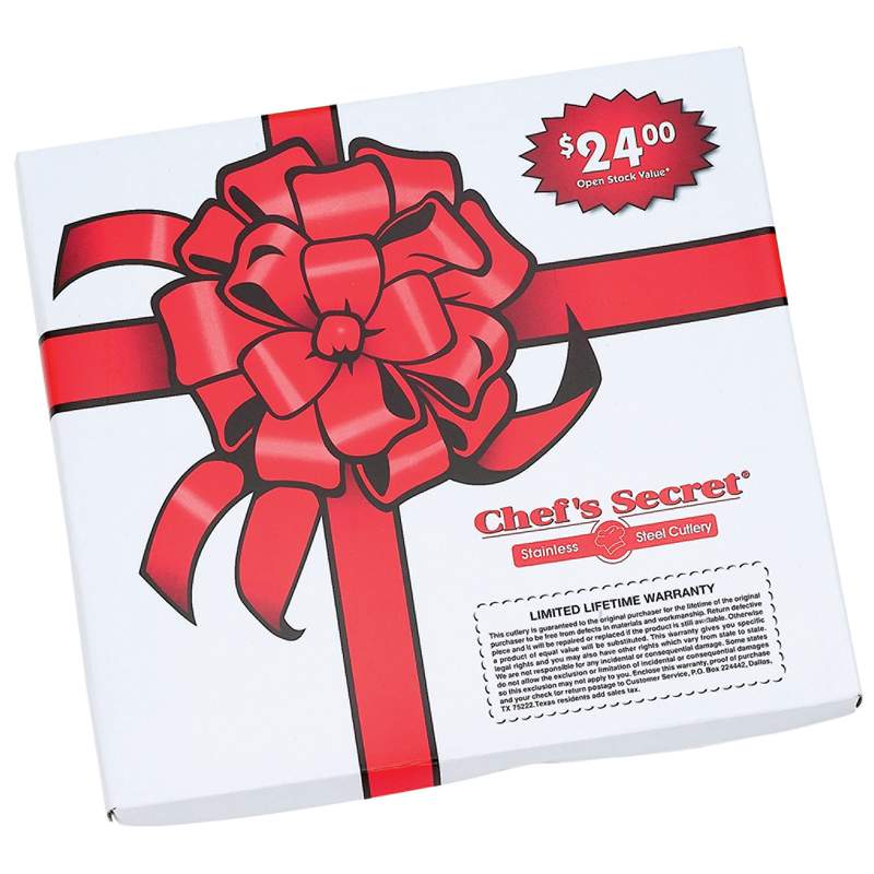 Chef's Secret® 8pc 8-1/2" Steak Knife Set