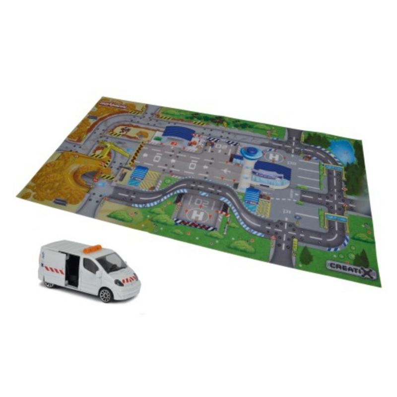 Dickie Toys Majorette Construction Playmat