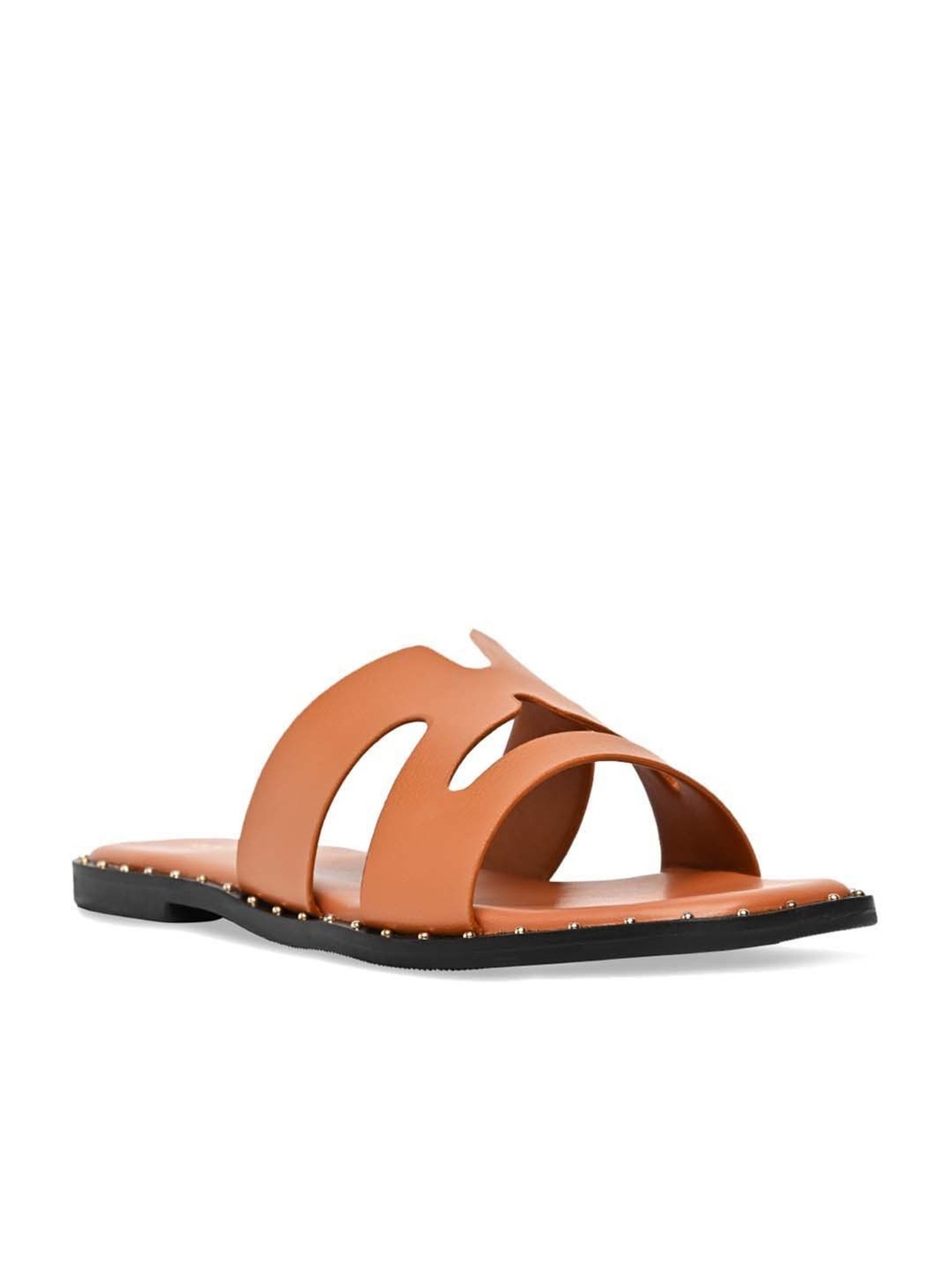 Rocia by Regal Women's Tan Casual Sandals