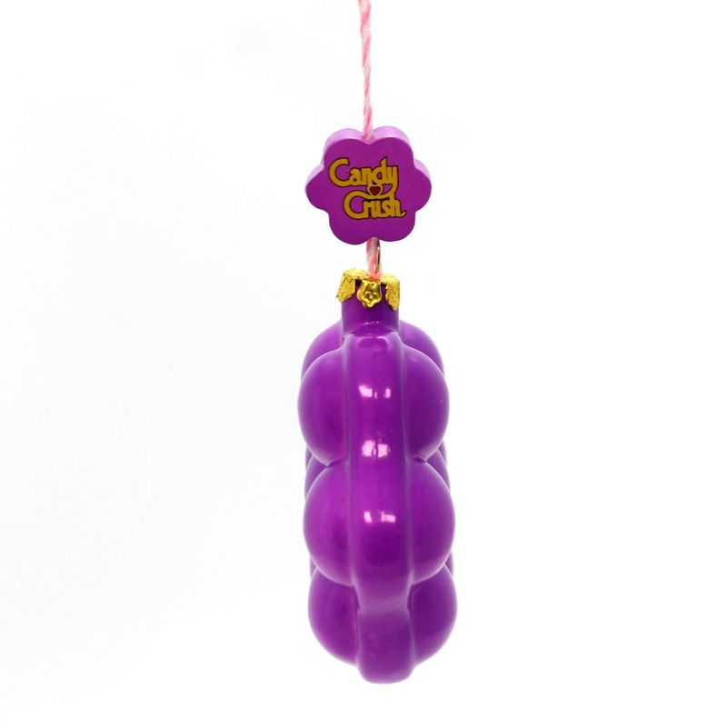 Holiday Ornaments 3.0" Candy Crush Purple Candy Sweet Department 56  -  Tree Ornaments