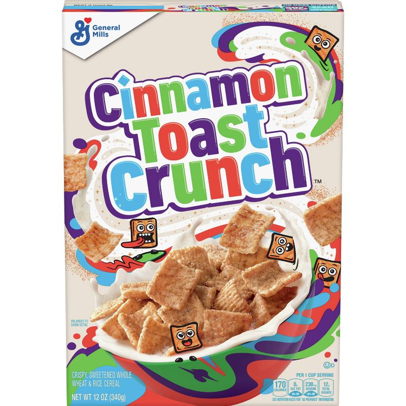 Cinnamon Toast Crunch Breakfast Cereal - 12oz - General Mills