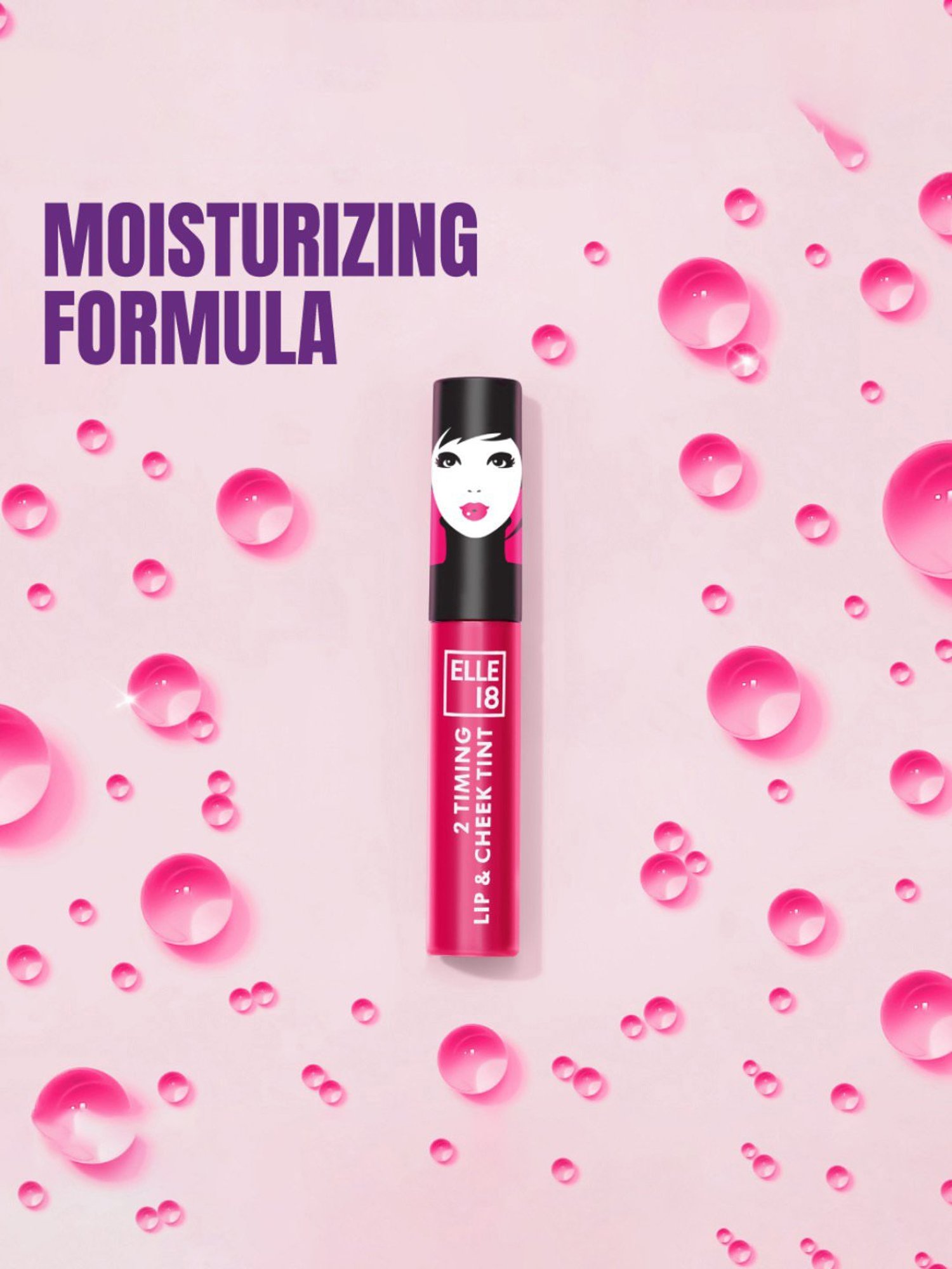 Elle 18 2 Timing Lip & Cheek Tint Tropicana - 4 ml