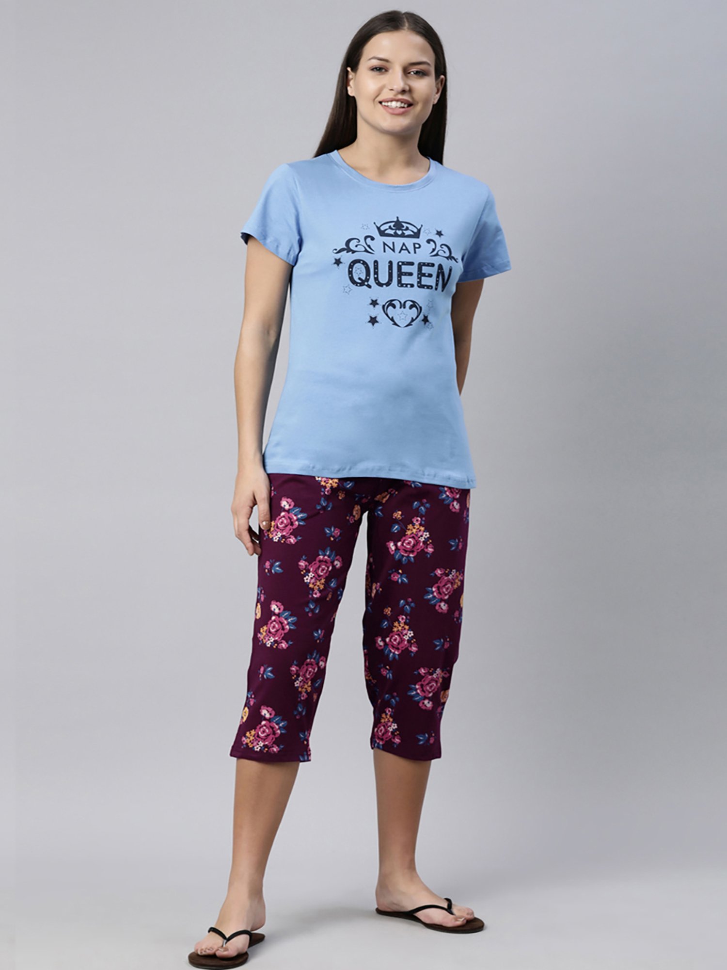 Secret Wish Lavender Hoodie With Lounge Pants