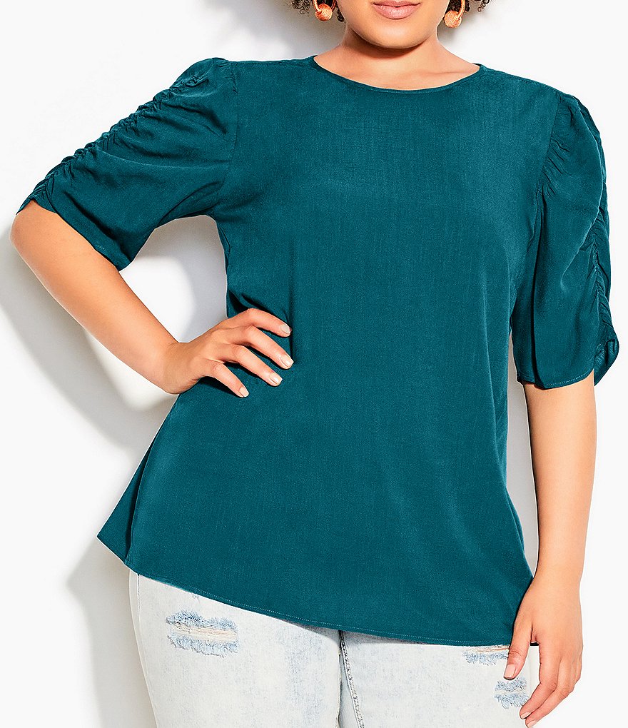 Jessica Simpson Plus Size JJ Red Dahlia Moroccan Border Print Fringe Hem Kimono Jacket