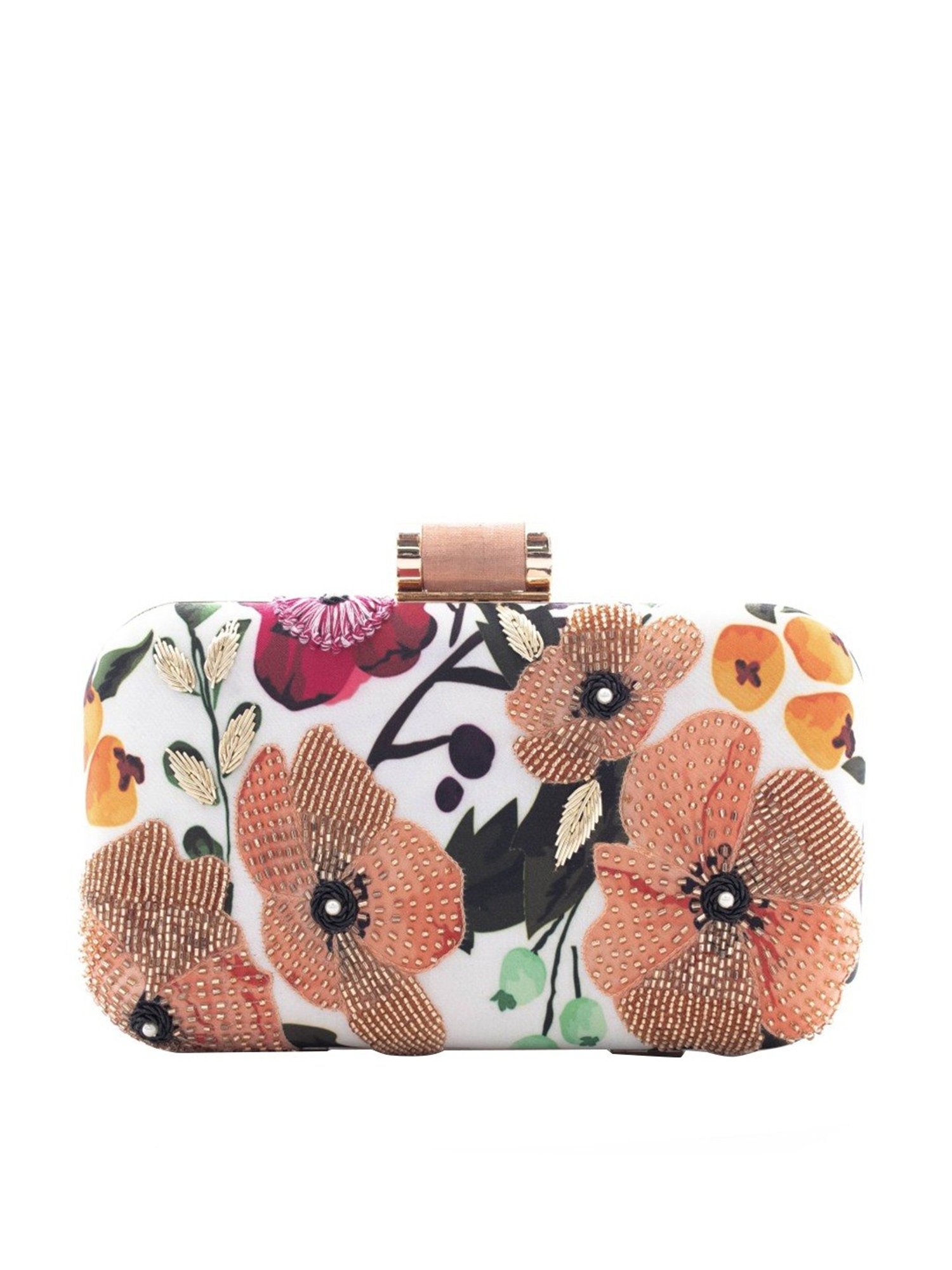 Sugarcrush Multicolor Silk Clutch