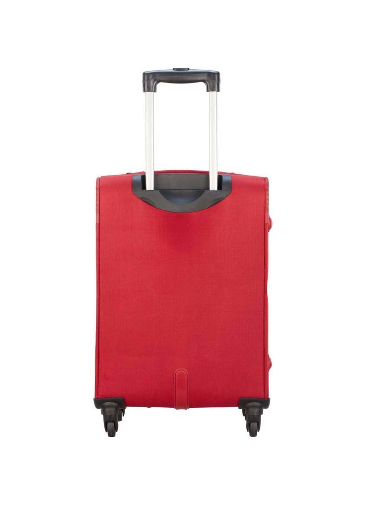 VIP Widget Red Solid Soft Small Trolley Bag - 27.5 cm