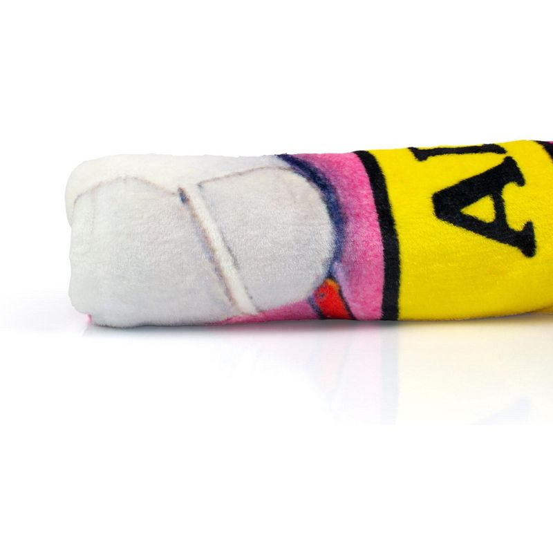 Just Funky Garbage Pail Kids Adam Bomb Large Fleece Throw Blanket | 60 x 45 Inches