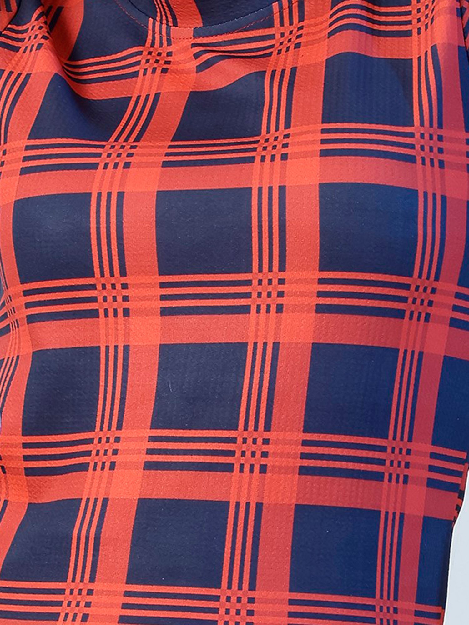 NEUDIS Red & Navy Checks Co-Ord Set