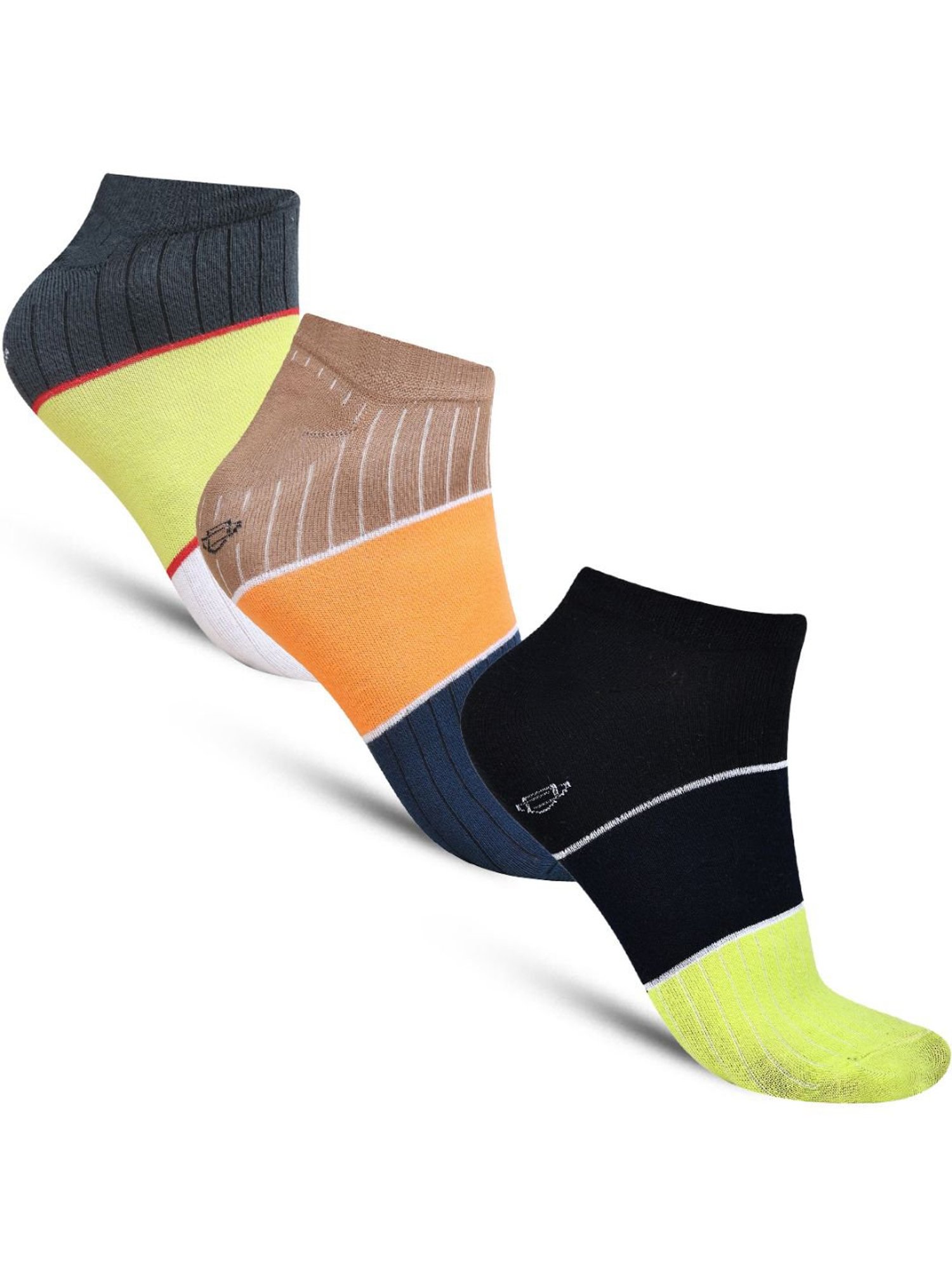 Dollar Socks For Mne's Casual Low Ankle In (Pack of 3)