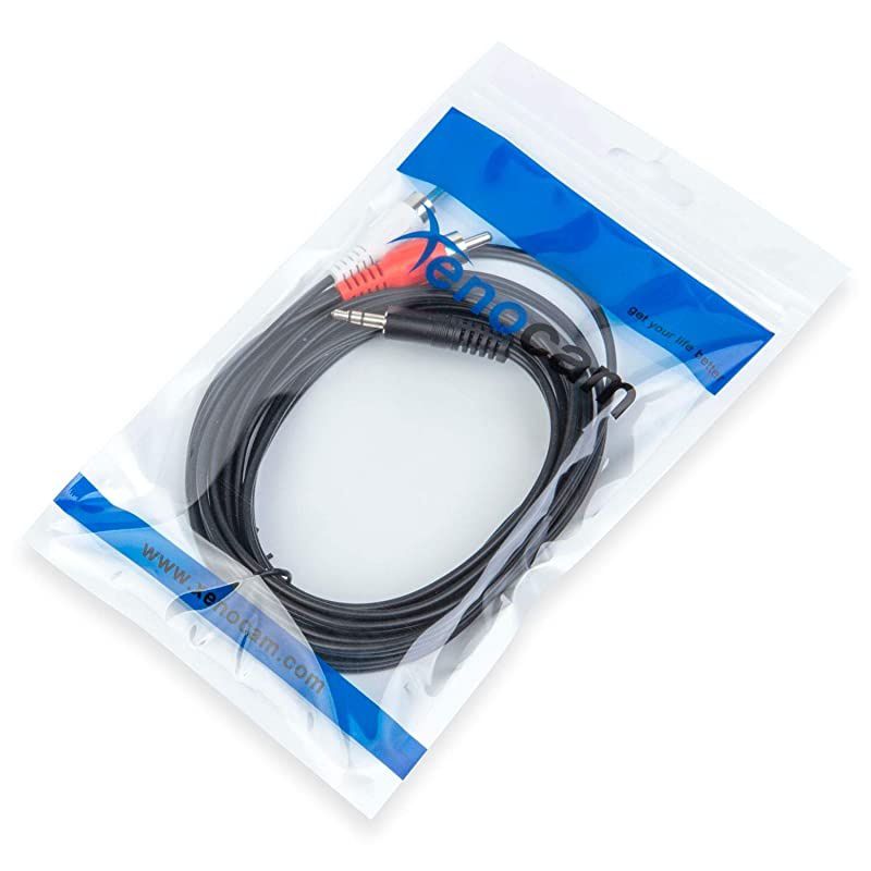 2Male to 2Male RCA Audio Cable 15Feet 10Pack