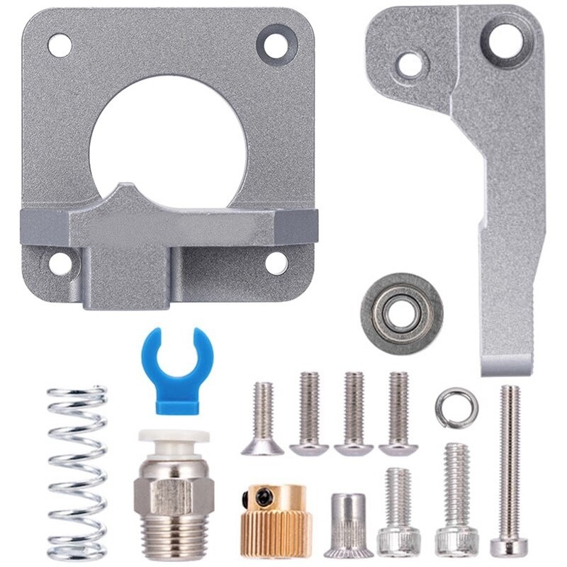 Lejiahong New Metal Mk8 Gray Color Extruder Aluminum Alloy Block Bowden Extruder 1.75Mm Filament for Ender Cr Series Printers