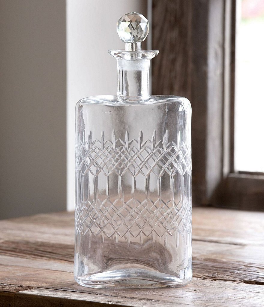 Park Hill La Boheme Collection Etched Glass Decanter
