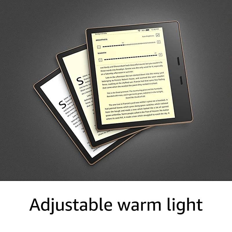 Oasis &ndash; Now with adjustable warm light and Book Cover lockscreen