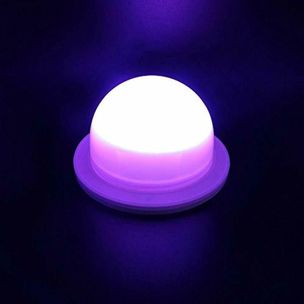 Decorative ABS Chargeable Light 16 Colors Easy Install 5050SMD Waterproof Base Remote Control Mini Mood Lamp USB Swimming Pool