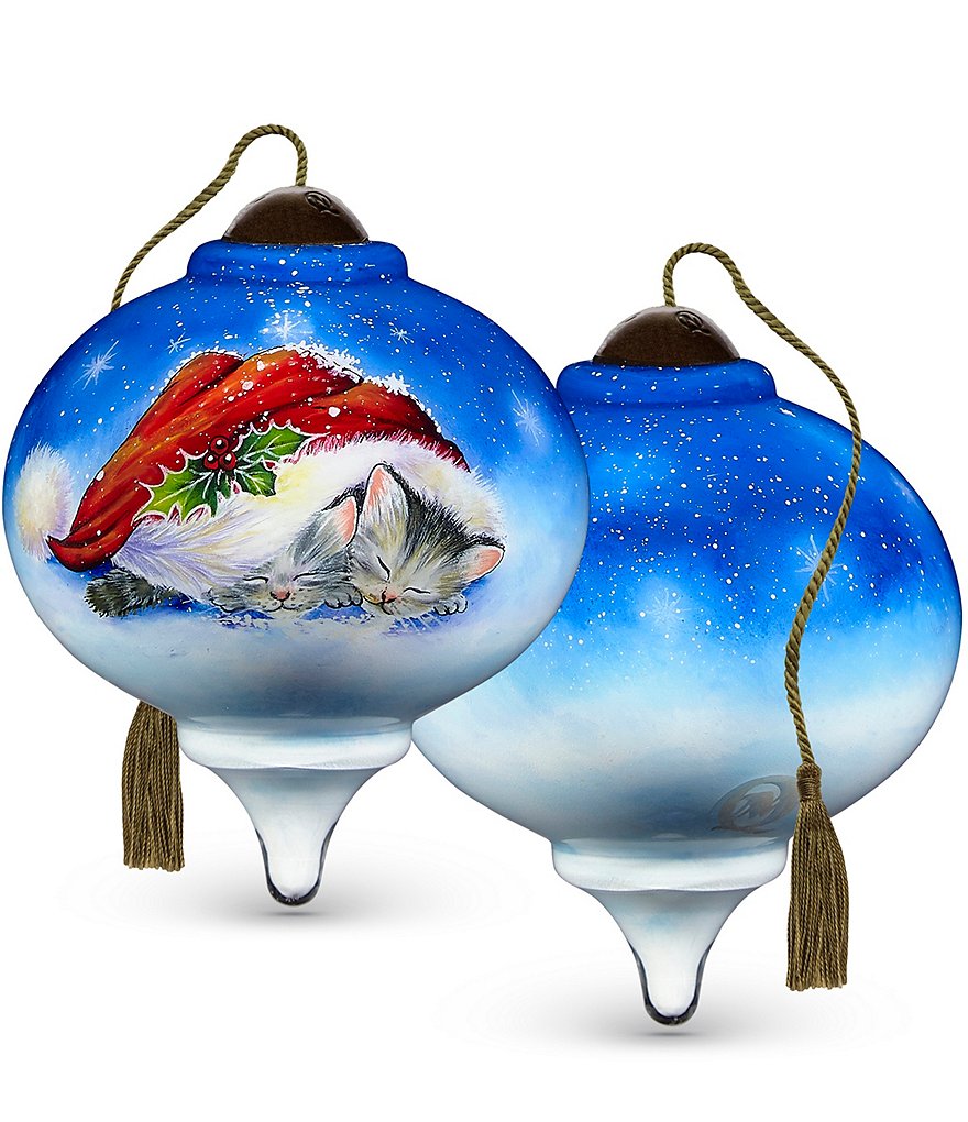 Ne' Qwa Art Cuddling Kittens Ornament