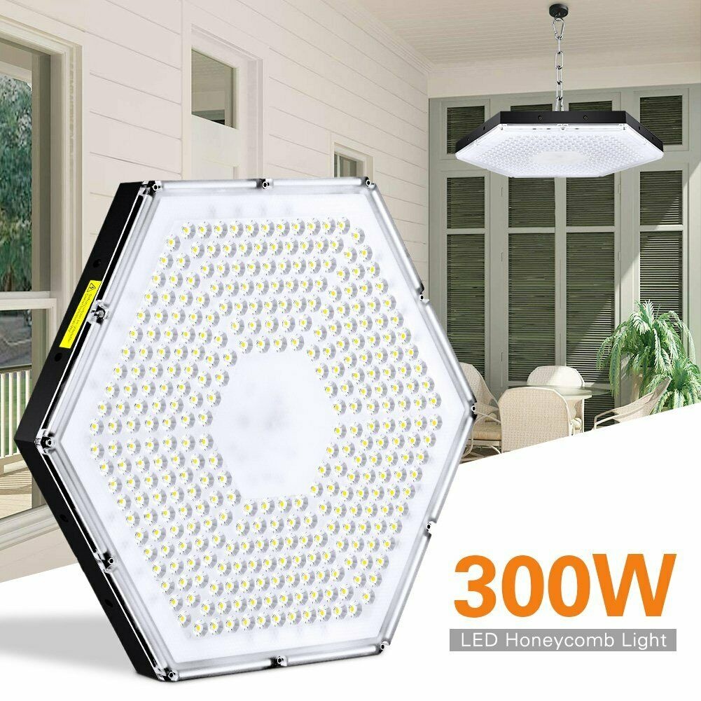 1-20pcs LED High Bay Flood Light Outdoor Garage GYM Led Fixture Commercial Lamp