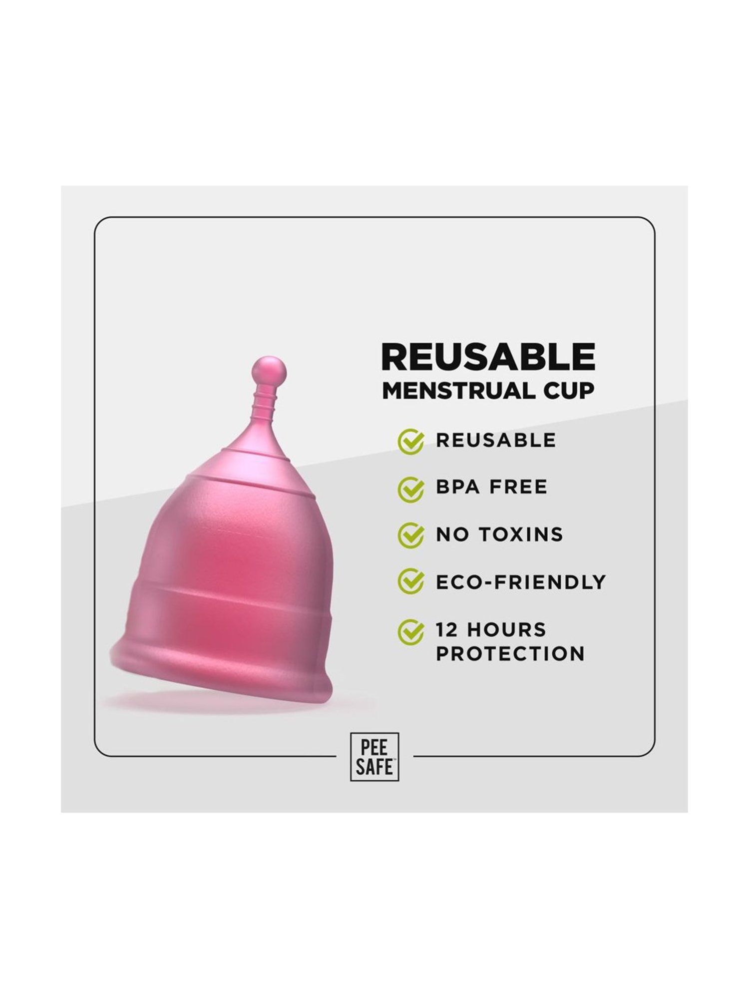 Namyaa Ultra Soft Medium Reusable Menstrual Cup - 50 gm