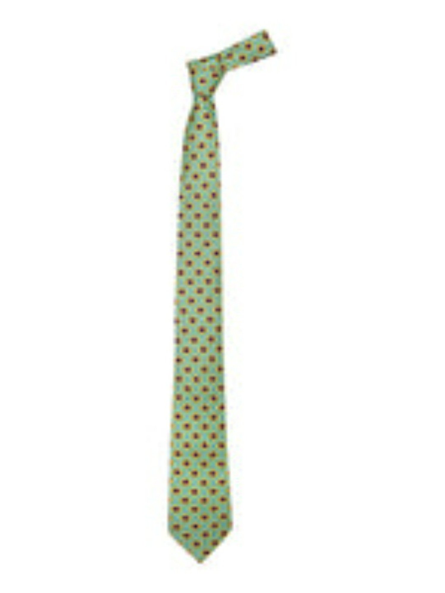 CHOKORE Sea Green Printed Tie