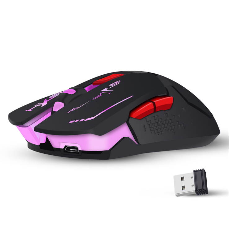 X30 Wireless Charging Mouse USB Charging Colorful Glowing Gaming Mouse