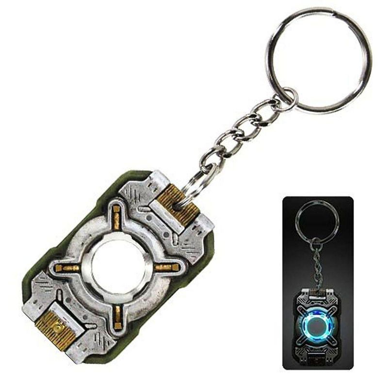 Crowded Coop, LLC Halo 4 Cortana Chip Light Up Keychain