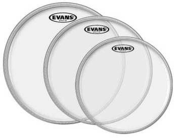 Evans G2 Clear Fusion Tom Pack (10-12-14")