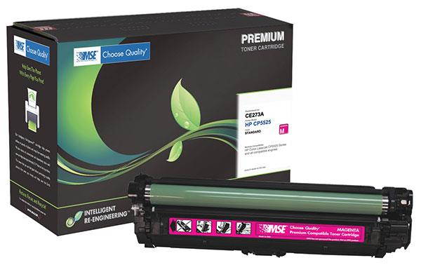MSE Compatible Magenta Toner Cartridge (Alternative for HP 650A/CE273A)