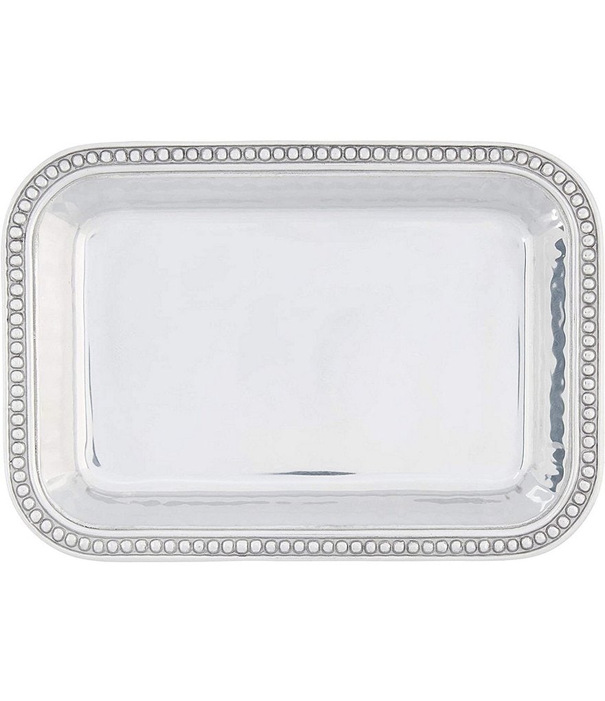 Wilton Armetale Flutes & Pearl Rectangular Baker