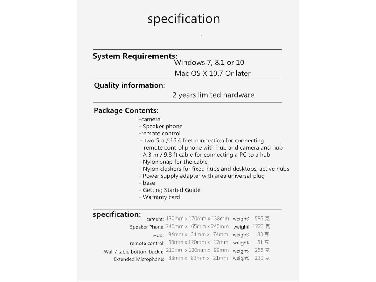 Original Logitech CC3500E Group Video Conferencing Bundle with Expansion Mics, HD 1080p Camera, Speakerphone