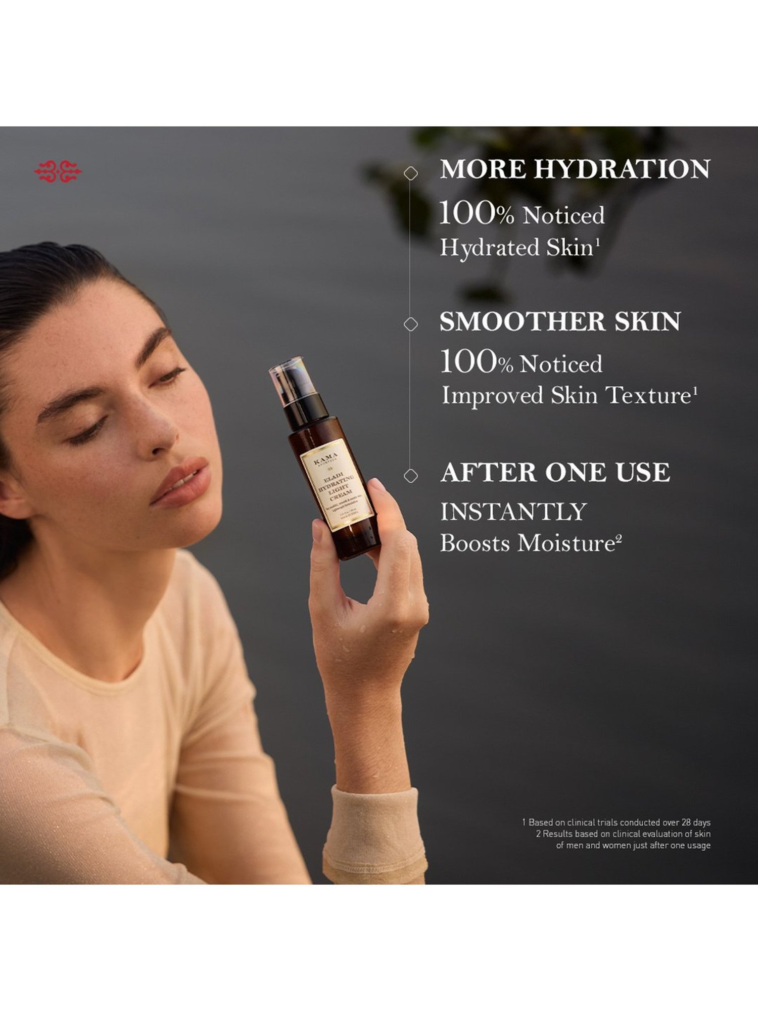 Kama Ayurveda Eladi Hydrating Light Cream - 30 ml