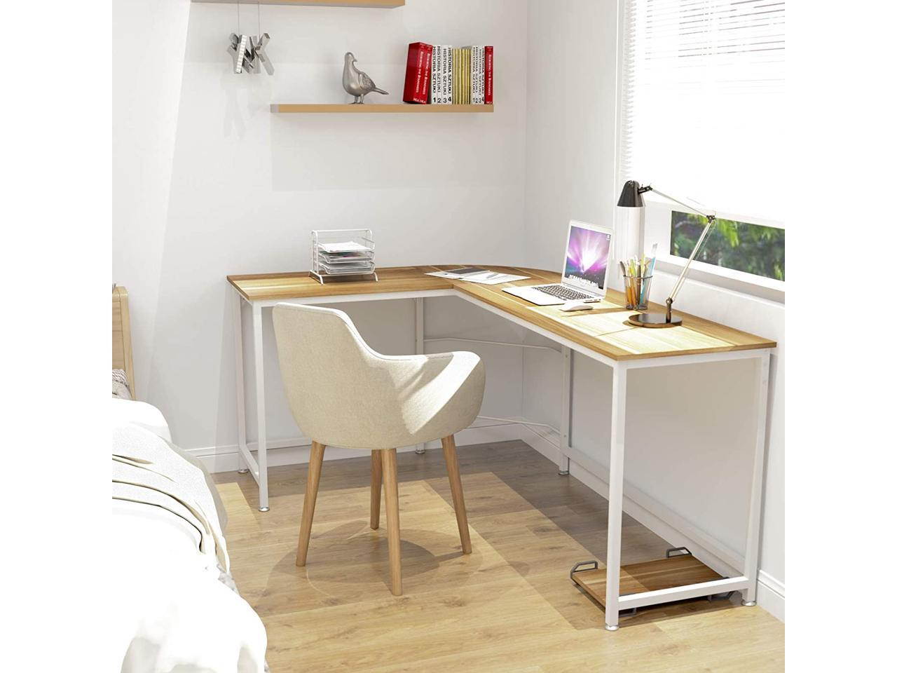 Gaming Computer Desks for Home Office PC Workstation Table,Black