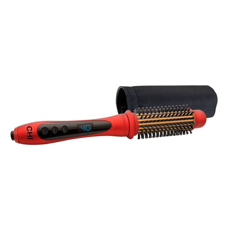 CHI  Amplitude Ceramic Heated Round Brush - 1.25" - Red
