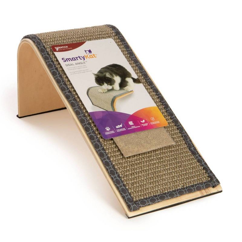 SmartyKat Sisal Angle Cat Scratcher & Catnip