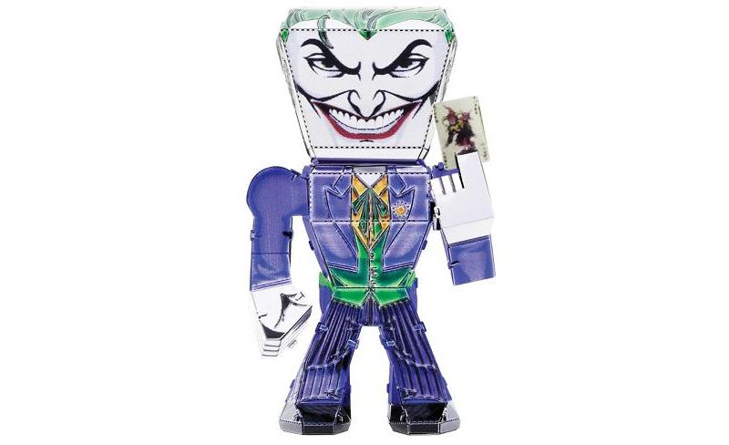 Fascinations Metal Earth DC Justice League The Joker 3D Metal Model Kit