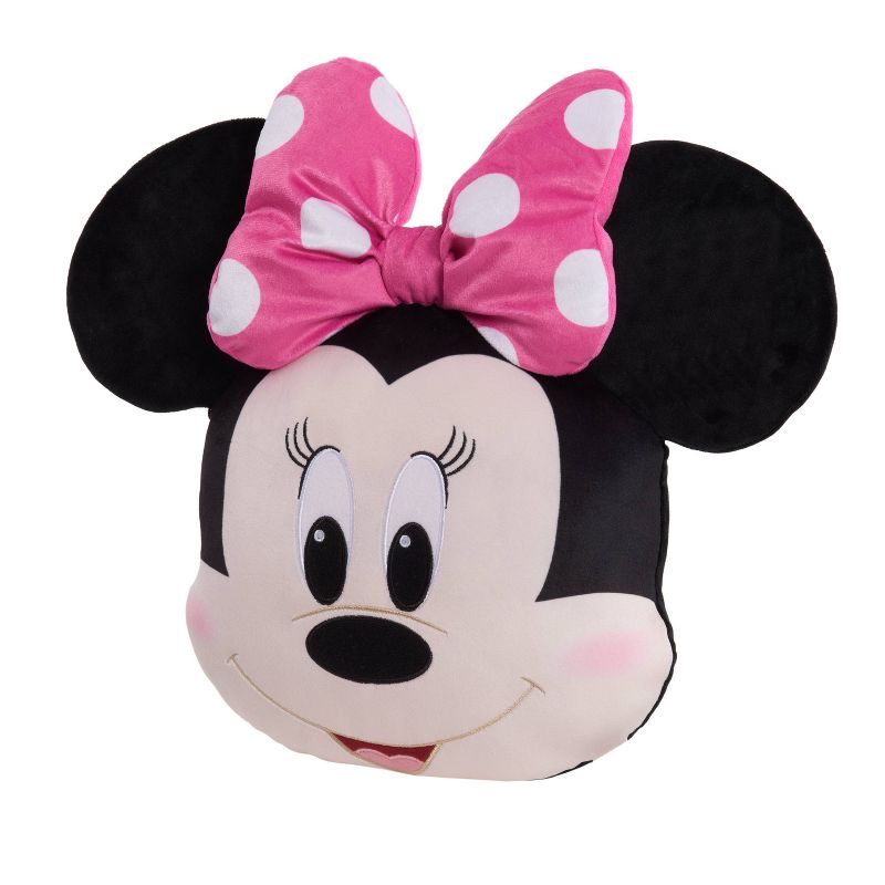 Minnie Mouse Character Head Plush