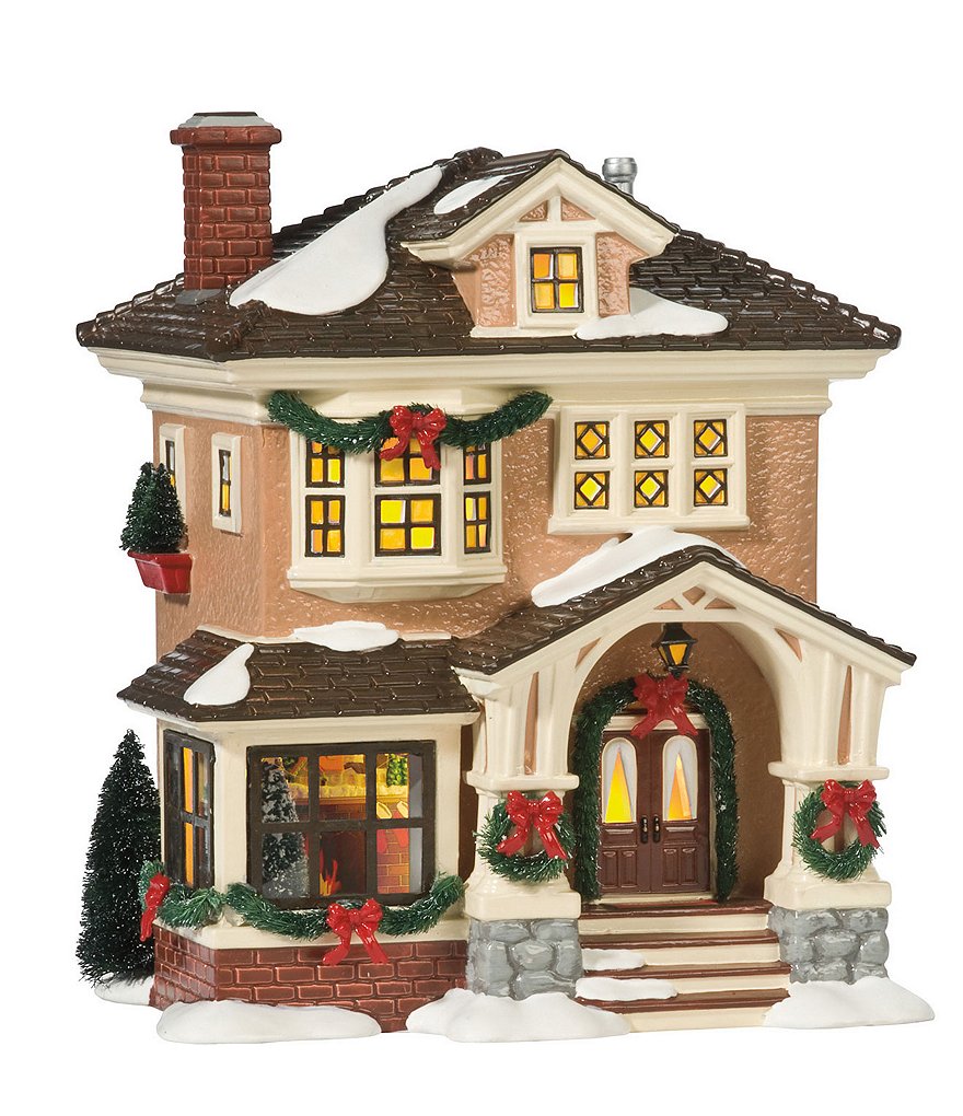 Department 56 Original Snow Village Christmas at Grandma's & Accessory